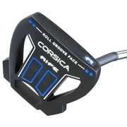 Rife Golf Corsica Putter Standard Length 35 inches Mallet Style Tall Ladies Men's Standard Golf Club with Roll Groove Technology Alignment ands RG 13.5 13.5 inch Long Ultra Soft Putter Grip