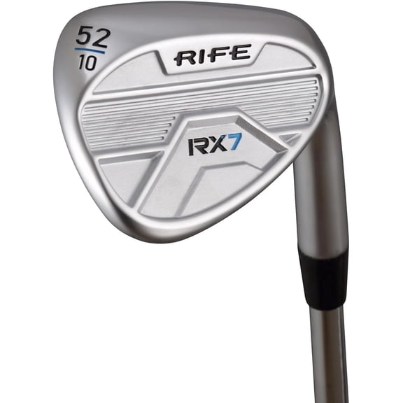 Rife Golf RX7 GW 52 Degree Iron Gap Wedge Men's Standard Length Right Handed Steel Shaft Wedge Flex Brand: Rife