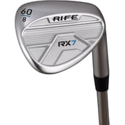 Rife Golf RX7 LW 60 Degree Iron Lob Wedge Men's Standard Length Right Handed Steel Shaft Wedge Flex