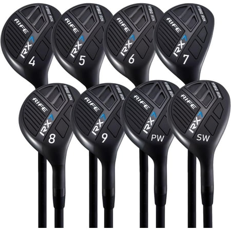 Rife Golf RX7 Regular Men's Standard Graphite Hybrid Iron Set 4-SW