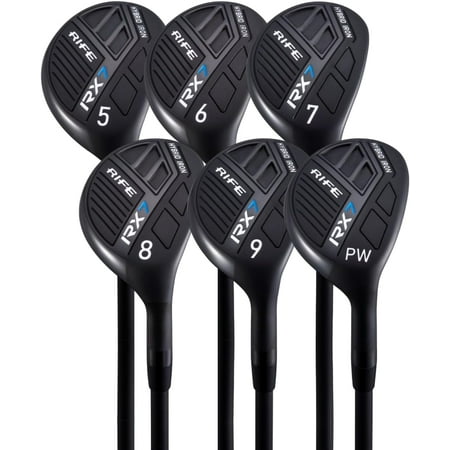 Rife Golf RX7 Regular Men's Standard Graphite Hybrid Iron Set #5-PW