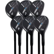 Rife Golf RX7 Regular Mens Standard Graphite Hybrid Iron Set #6-SW