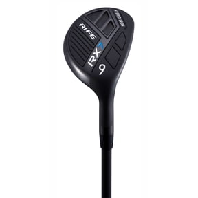 Rife Golf RX7 Tall Men's Right Handed XL Plus 1 Inch Over Standard Length Regular Flex Graphite All True Utility Hybrid Iron #9 Ultra Forgiving Golf Club