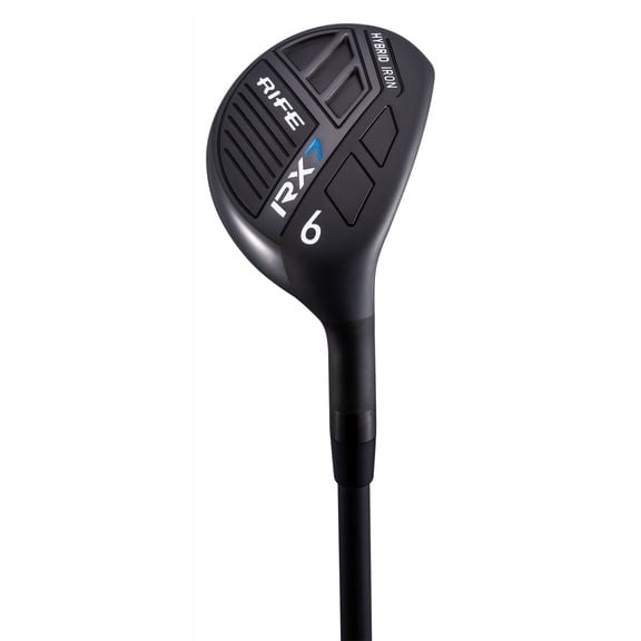 Rife Golf RX7 Tall Men's Right Handed XXL Plus 2 Inches Over Standard Length Regular Flex Graphite All True Utility Hybrid Iron #6 Ultra Forgiving Golf Club