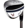 thumbnail image 1 of Rife Golf Right Handed 60 Degree LOB STR Wedge Steel Shaft Extra Large Club Face for High Trajectory and Easy Impact (Right, 32"), 1 of 9