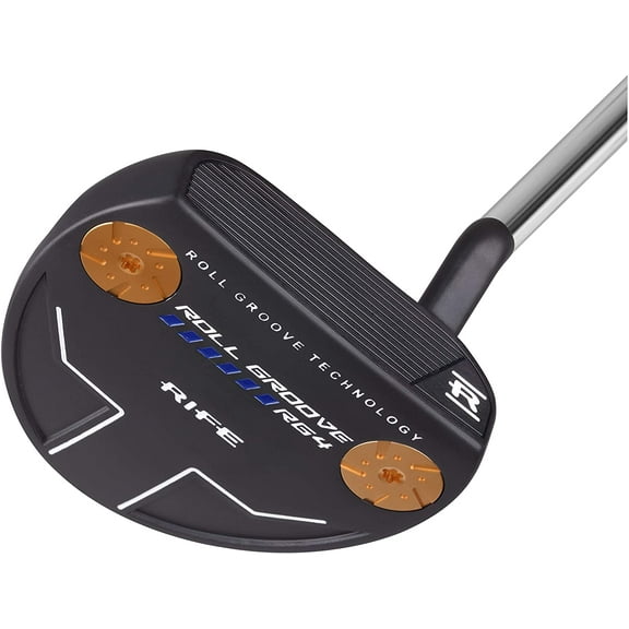 Rife Golf Roll Groove Technology Series (37 Inches) Right Handed RG4 Full Mallet Putter Precision Milled Face Edge & Cavity