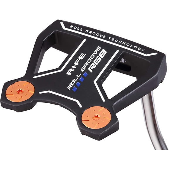 Rife Golf Roll Groove Technology Series Right Handed RG8 Full Exotic Mallet Putter (Right, 32")
