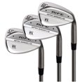 thumbnail image 1 of Rife Spin Groove Men's Standard Right Handed Golf Wedge Set 52-56-60 Approach Wedge, Sand Wedge, Lob Wedge, 1 of 8