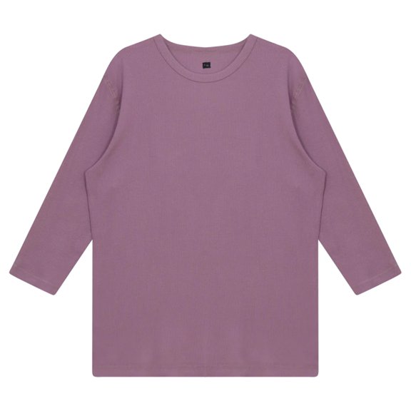 Riff 3/4 Sleeve Ribbed T-Shirt