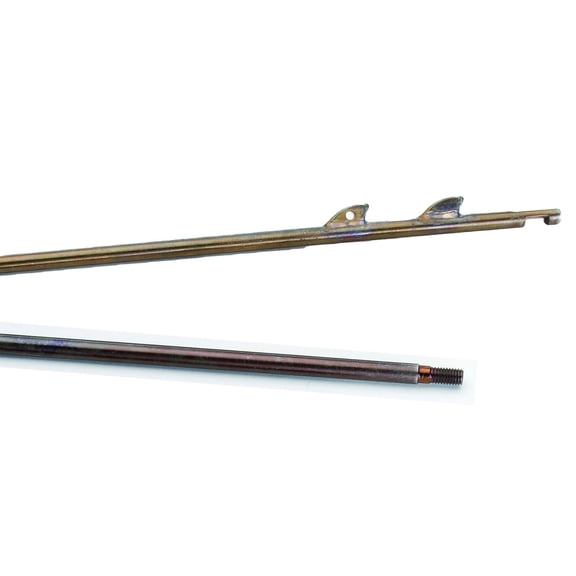 Riffe 5/16" (8mm) 6mm Threaded American Square Notch Shaft