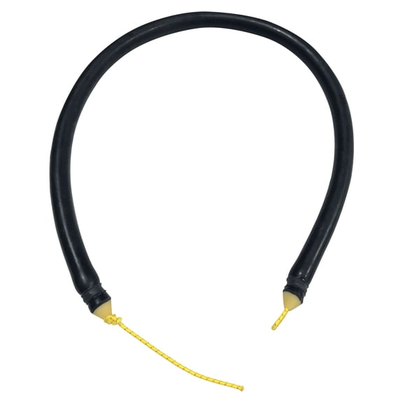 Riffe 5/8" Tie-In Gorilla Rubber Power Bands - Black Over Amber - 26 Inch
