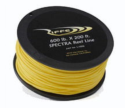 riffe 600lb spectra reel line - 200ft - 200 feet