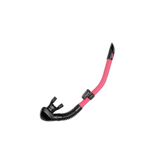 Riffe Stable Scuba Diving and Snorkeling Snorkel (Bubble Pink)