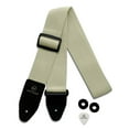 thumbnail image 1 of Riffi Audio Guitar & Bass Strap Cream with Pick and Strap Locks 2-Inch, 1 of 5