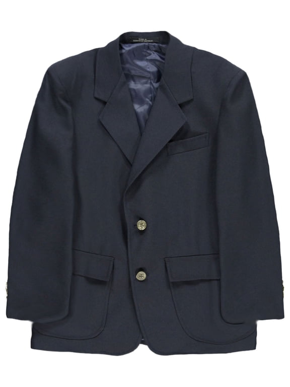 Husky Single-Breasted Unisex School Blazer (Sizes 10H - 20H)