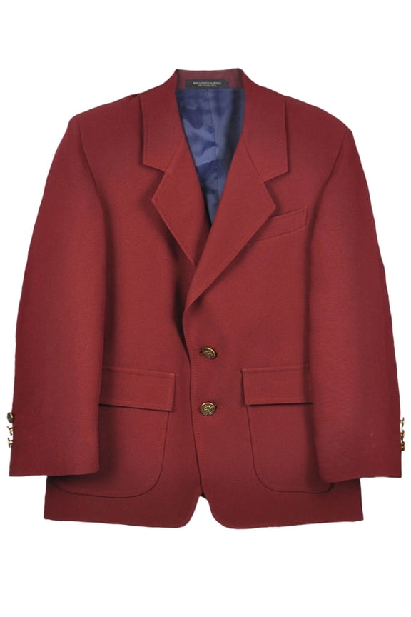 Husky Single-Breasted Unisex School Blazer (Sizes 10H - 20H)