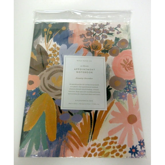 Rifle Paper Co. - 2021 Luisa Appointment Notebook - January-December Planner