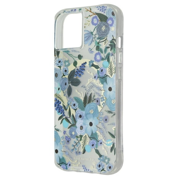 Rifle Paper Co. Apple iPhone 14 MagSafe Compatible Case - Garden Party Blue
