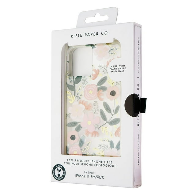 Rifle Paper Co. Case for Apple iPhone 11 Pro & Xs/X Clear/Wildflowers