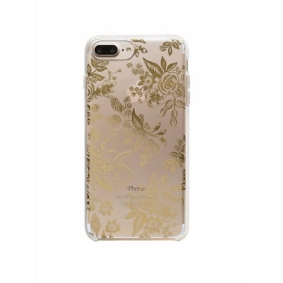 Rifle Paper Co. iPhone 7 Plus and 6 Plus Compatible Phone Case Gold Toile