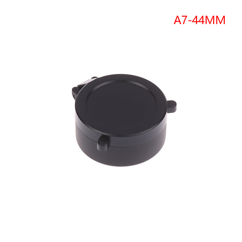 Scope Cap Spring Rifle Scope Lens Cover Spring Up Quick Flip Openning Lens Dustproof ...