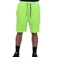 thumbnail image 1 of Riflessi Men's Tech Fabric Performance Activewear Short Pants (NEON Green, XL), 1 of 5