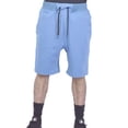 thumbnail image 1 of Riflessi Men's Tech Fabric Performance Activewear Short Pants (Sky Blue, 3X), 1 of 5