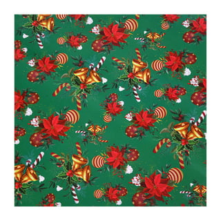 Hallmark Rustic Red and Green Christmas Wrapping Paper Set (90 sq. ft. ttl,  10 Bows, 4 Ribbon Colors, 40 Gift Tag Stickers) Snowflakes, Trees, Plaid