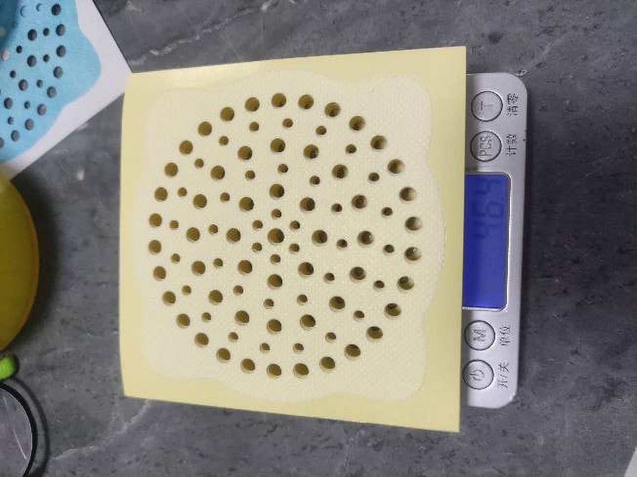 25 Acchiappacapelli Usa E Getta Per Doccia - Adesivi Rotondi In TNT 8x8 Cm - Antintasamento Per Scarichi