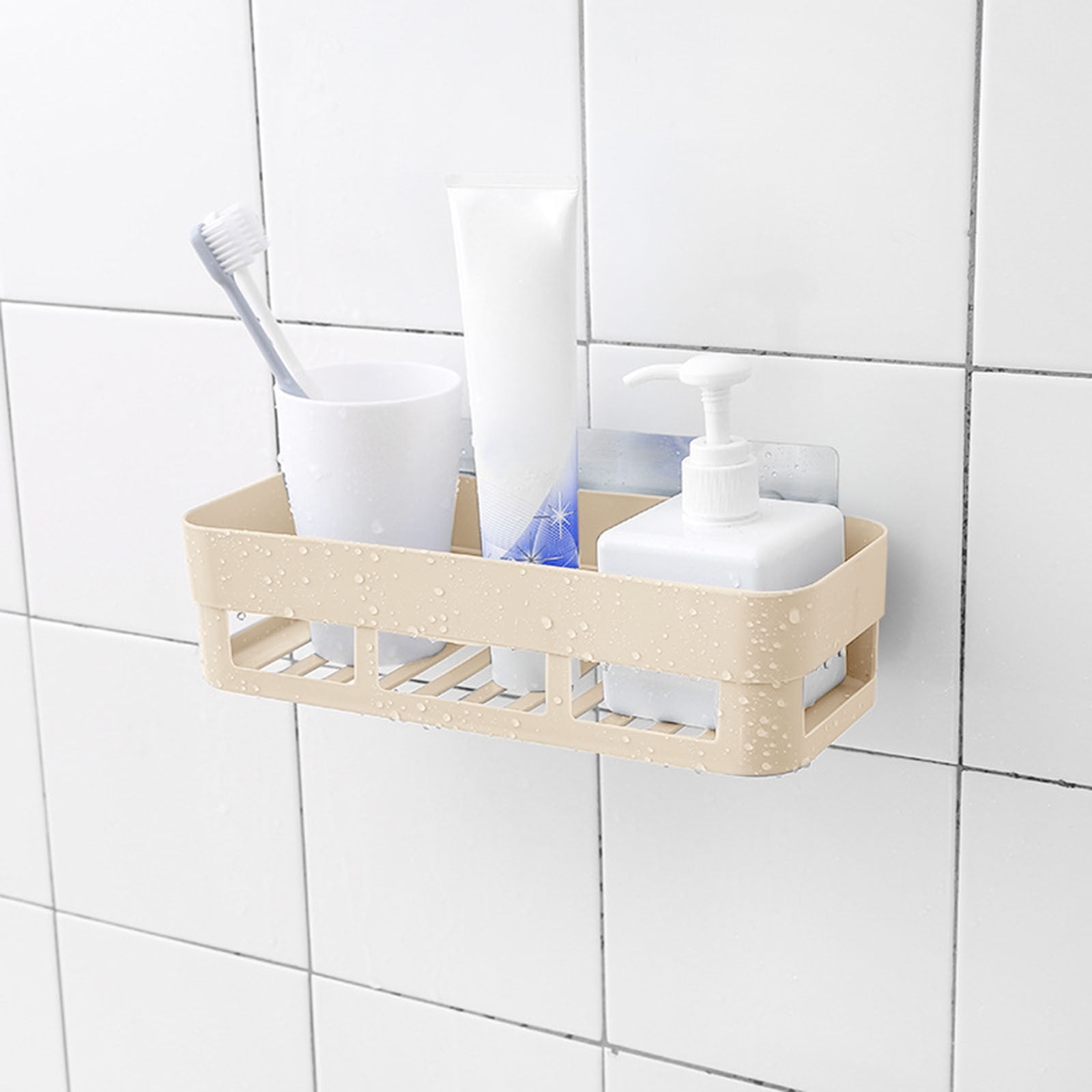 Riforla Bathroom Rack Wall Mounted Bathroom Suction Wall Toilet Storage ...