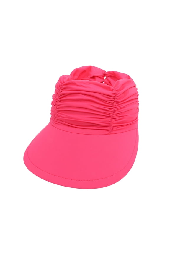 Beach Sun Visor Women's Sun Hat Women's Outdoor Sports Hat Summer Hats Hot Pink