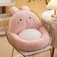 thumbnail image 1 of Riforla Cute Gaming Chair Cushion Kawaii Indoor Seat Cushions for Office Chair Comfy Plush Pillows for with Non Backing For Pink, 1 of 3