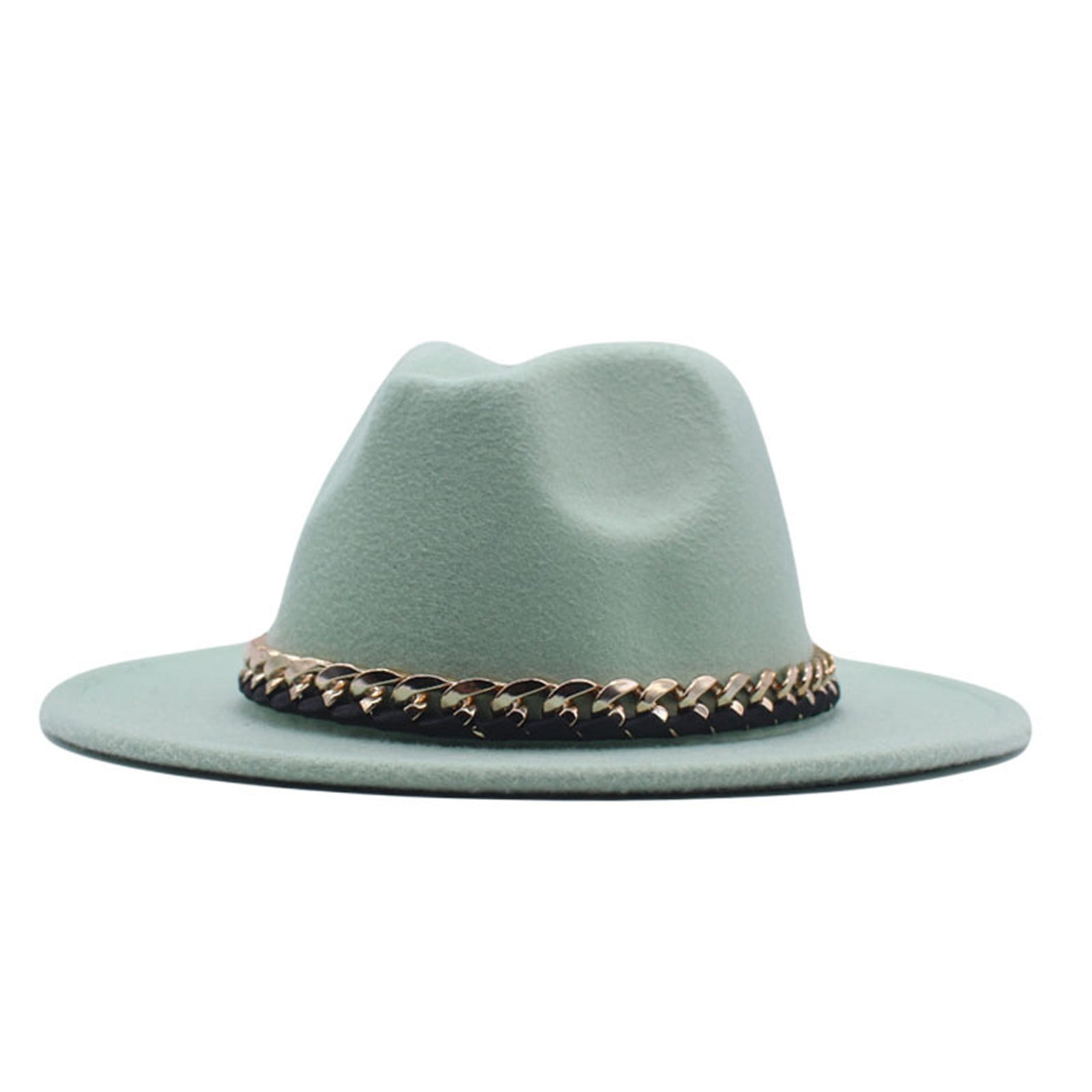 LADIES MINT GREEN FEDORA HATS Angela & William Women main image 3