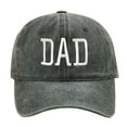 thumbnail image 1 of Riforla Father's Day DAD Embroidered Printed Baseball Cap Vintage to Make Old Cap Mens Womens Hats Army Green, 1 of 3