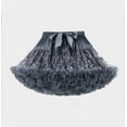 thumbnail image 1 of Riforla Ladies Classic Solid Color Dancing Tutu Skirt Tutu Skirt Skirt Women's Skirts Dark Gray One Size, 1 of 3