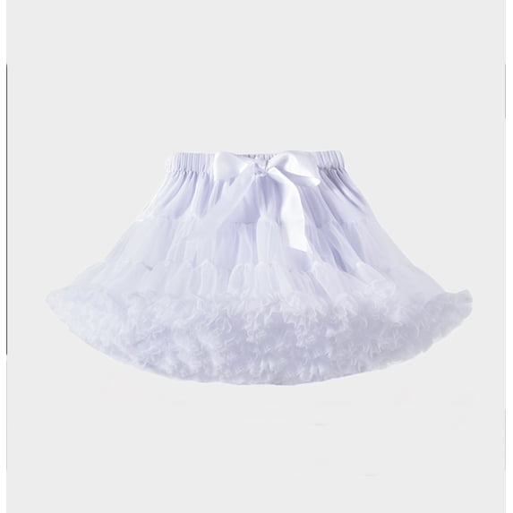 Riforla Ladies Classic Solid Color Dancing Tutu Skirt Tutu Skirt Skirt Women's Skirts WH1 One Size