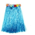 thumbnail image 1 of Riforla Ladies Fashion Carnival Brilliant Silk Dance Grass Skirt Performance Women's Skirts Blue 60, 1 of 2