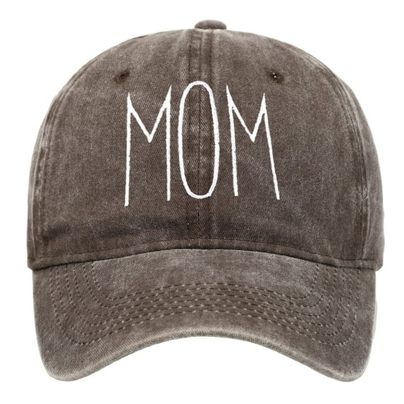 Riforla MOM Embroidered Printed Baseball Cap Vintage to Make Old Cap Hats for Woman Coffee