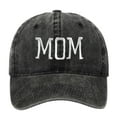 thumbnail image 1 of Riforla MOM Embroidered Printed Baseball Cap Vintage to Make Old Cap Mens Womens Hats Black, 1 of 3