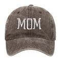 thumbnail image 1 of Riforla MOM Embroidered Printed Baseball Cap Vintage to Make Old Cap Mens Womens Hats Coffee, 1 of 3