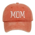 thumbnail image 1 of Riforla MOM Embroidered Printed Baseball Cap Vintage to Make Old Cap Mens Womens Hats Orange, 1 of 3