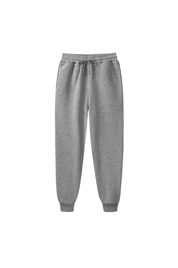 Riforla Mens Casual Straight Pants Trend Youth Warm Loose Pants Loose Fashion Mens Casual Pants Grey XL