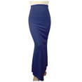 thumbnail image 1 of Riforla Slim Fit Ruched Pencil Skirts for Women High Waisted Elastic Band Bodycon Shirring Skirt Skirt and Fishtail Skirt Womens Skirts Navy L, 1 of 5