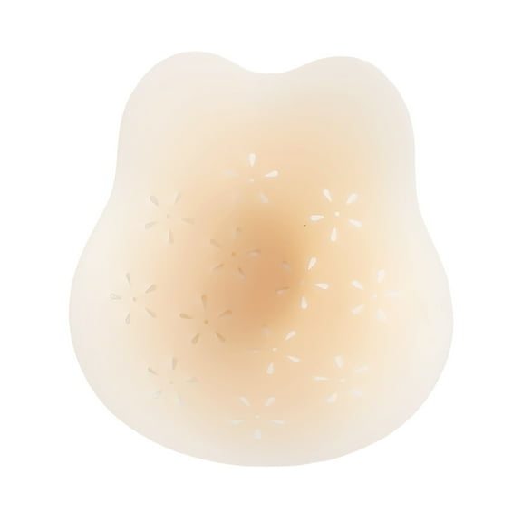 Riforla Sticky Pasties Nipple Covers Silicone Strapless Bras Women Petals Womens Bras Clear M