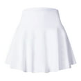 thumbnail image 1 of Riforla Tight New Fitting Yoga Shorts Breathable Mini Skirt Pants for Running Fitness Tennis Exposure Pocket Sport Skirt Women's Skirts White XL, 1 of 6