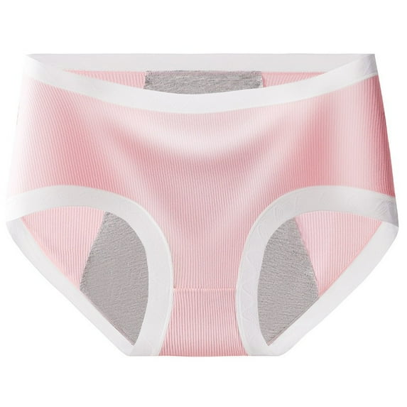 Riforla Underwear for Women Women's Leak Proof Soft and Breathable Underwear Womens Panties Pink XL