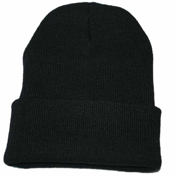 Riforla Unisex Slouchy Knitting Beanie Hop Warm Winter Ski Hat Baseball Caps Black