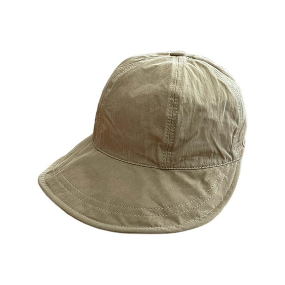 Riforla Unisex Wide Brim Sun Hat Packable Baseball Cap for Men and Women Outdoor Sports Hat Baseball Caps Khaki