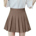 thumbnail image 1 of Ediodpoh Skirts for Women High Waist Pleated A Line Mini Skirt Casual Slim Tennis Skirt Mini Skirts Khaki S, 1 of 4