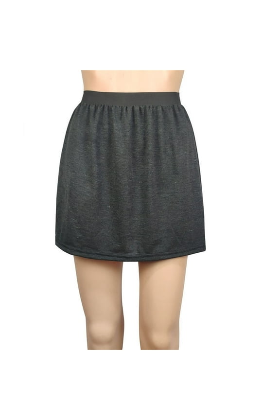 White Skirt Base Skirt Fart Curtain Folded in White Sweater with Hem Skirts for Women B XXXL